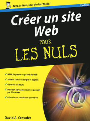 cover image of Créer un site Web Pour les Nuls